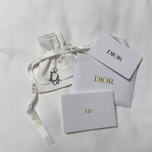 Dior White Gift Set with Logo